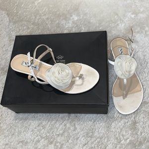 Nina shoes with rose